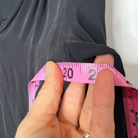 Joie Black Silk Beaded Neckline Long-sleeve Blouse - Picture 10 of 10